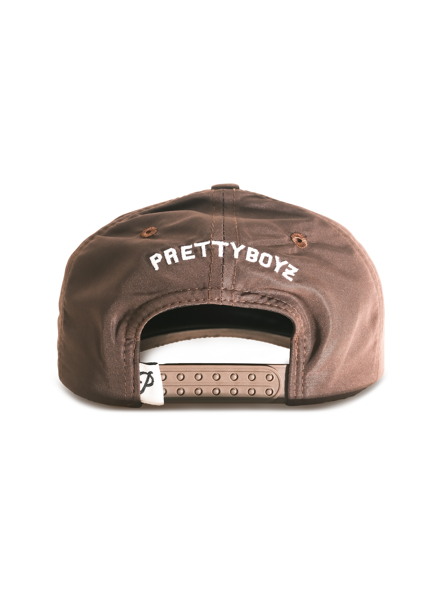 'PRETTY BOYZ' NYLON CAP (MOCHA)