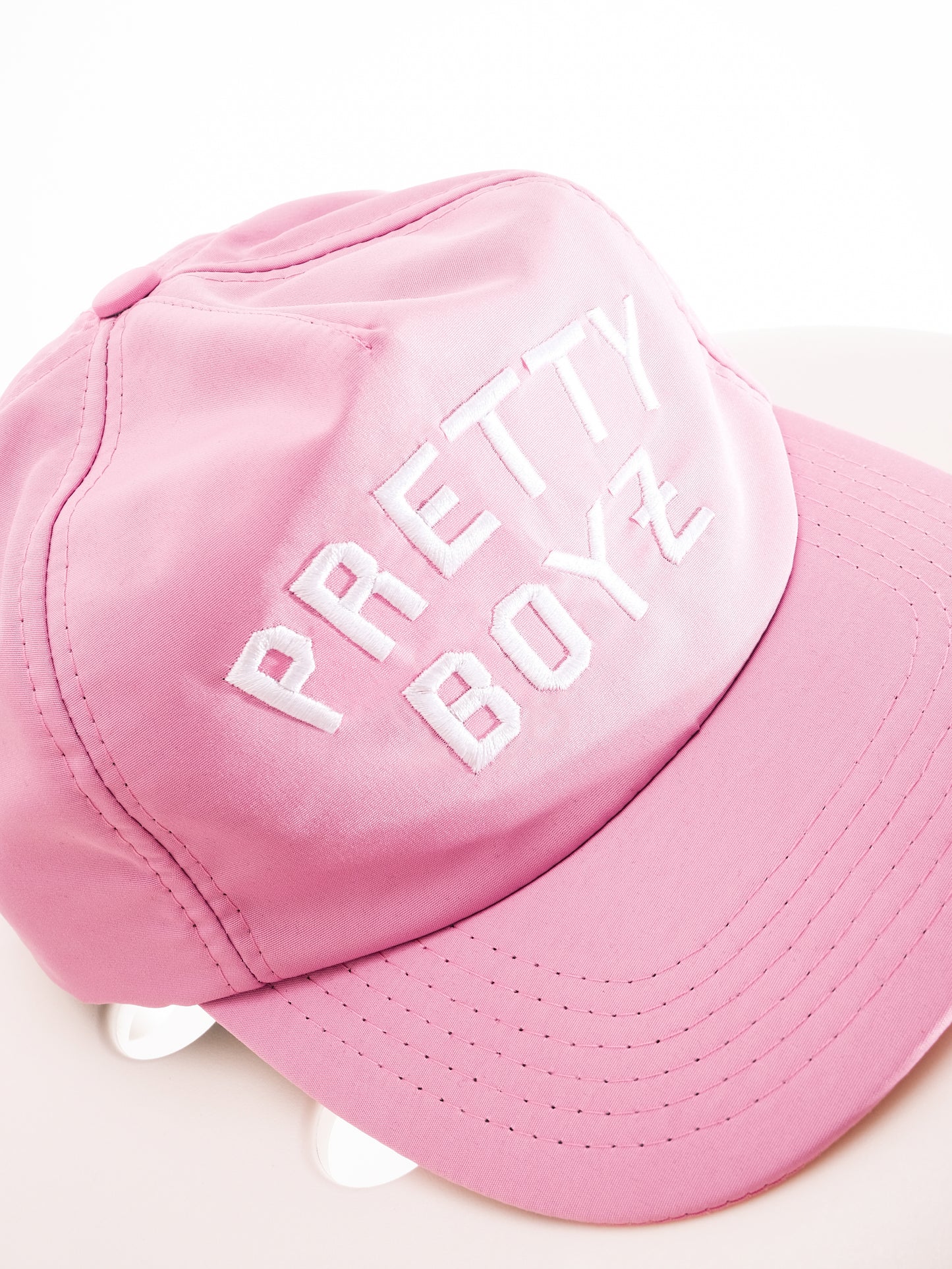'PRETTY BOYZ' NYLON CAP (SHY PINK)