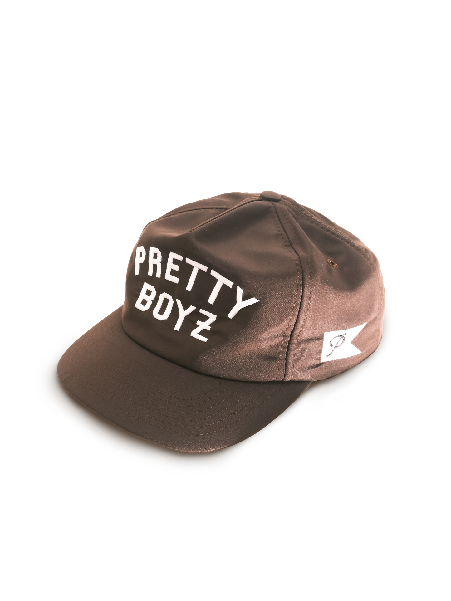 'PRETTY BOYZ' NYLON CAP (MOCHA)