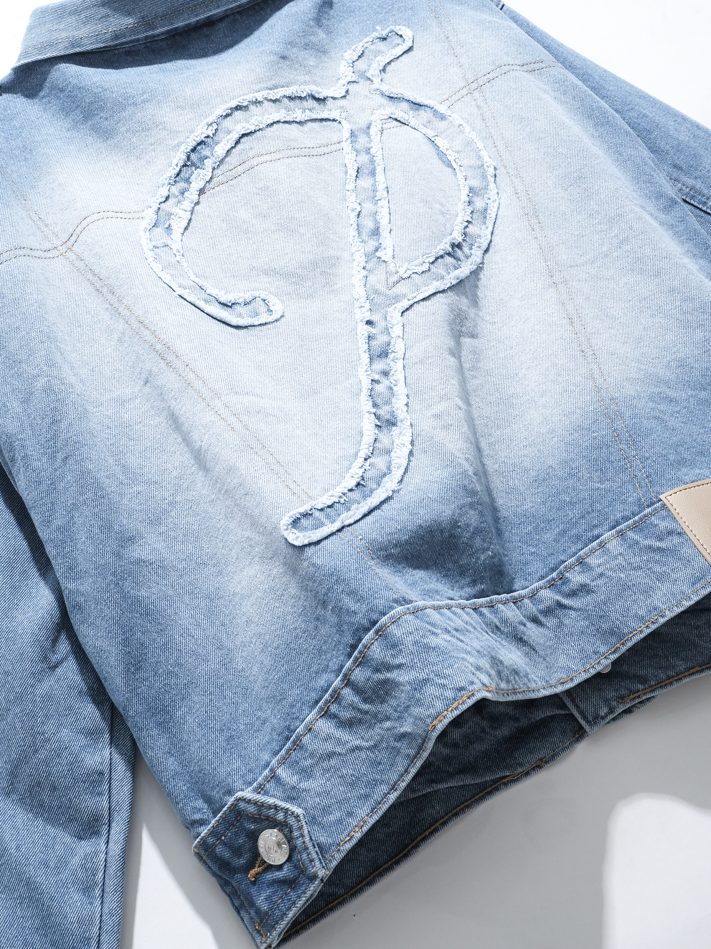 SS25 Prettiest® 'GENES' DENIM JACKET (BLUE)