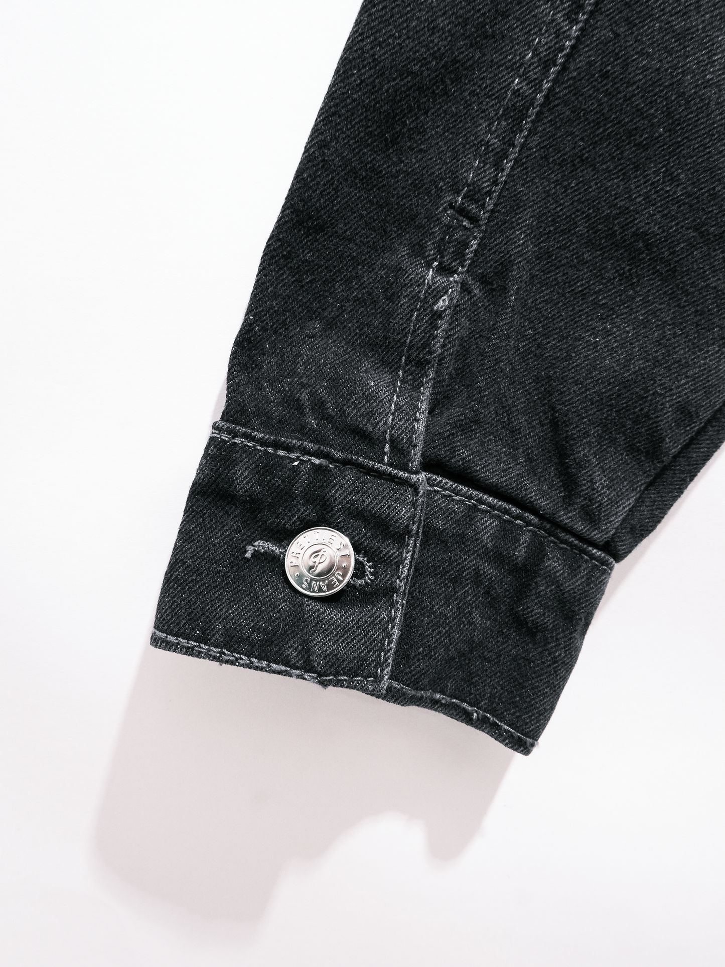 SS25 Prettiest® 'GENES' DENIM JACKET (CHARCOAL)
