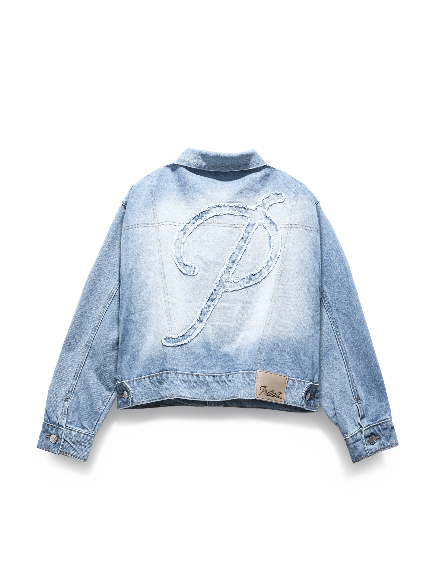 SS25 Prettiest® 'GENES' DENIM JACKET (BLUE)