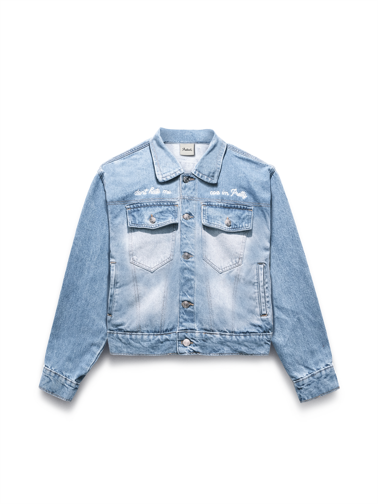 SS25 Prettiest® 'GENES' DENIM JACKET (BLUE)
