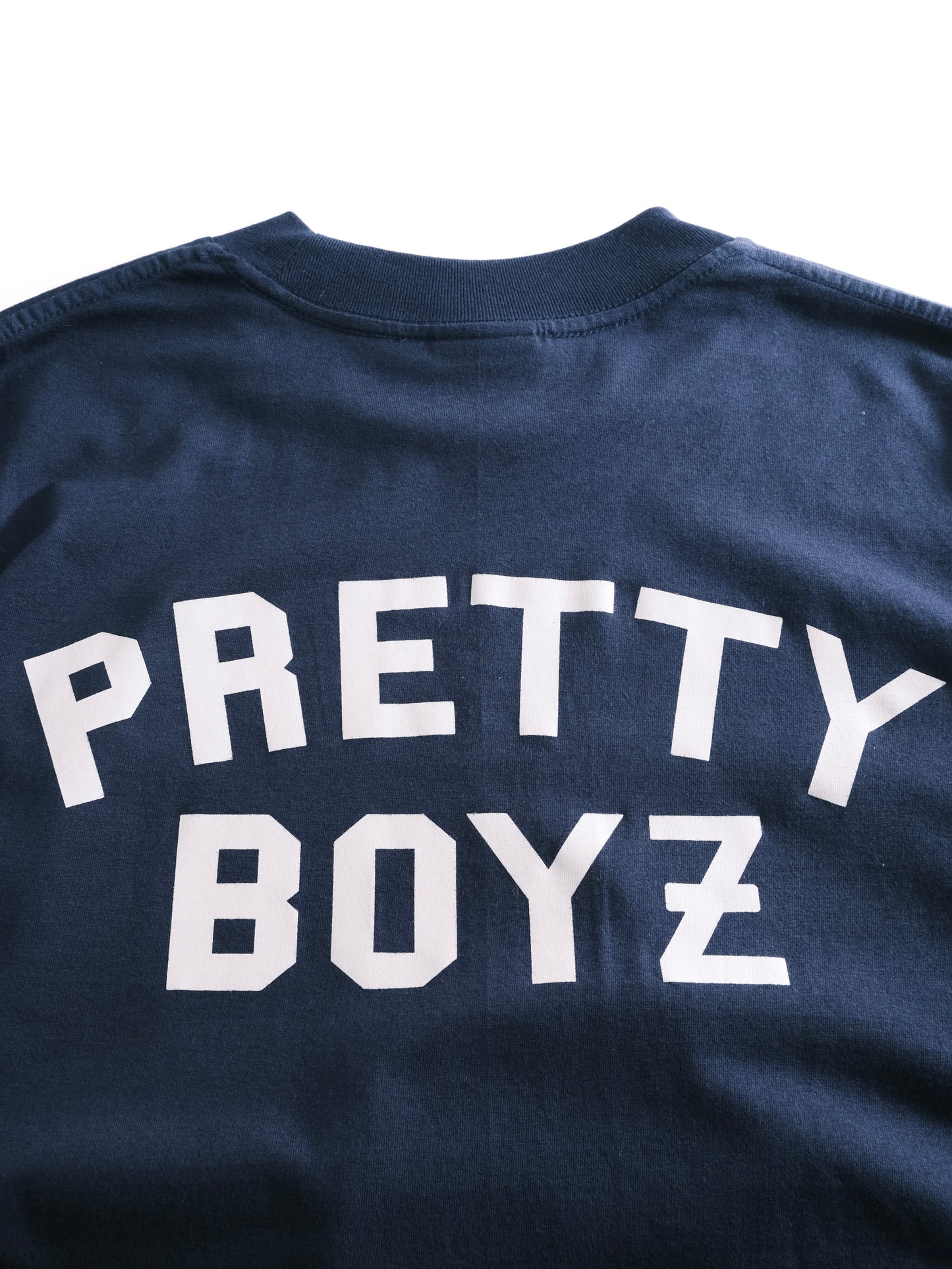 'PRETTY BOYZ' TEE (NAVY BLU)