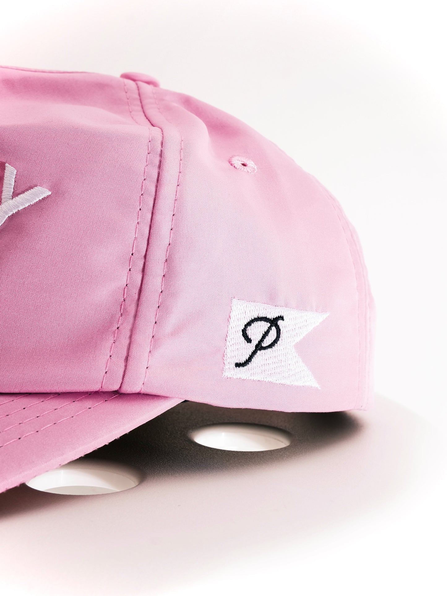 'PRETTY BOYZ' NYLON CAP (SHY PINK)