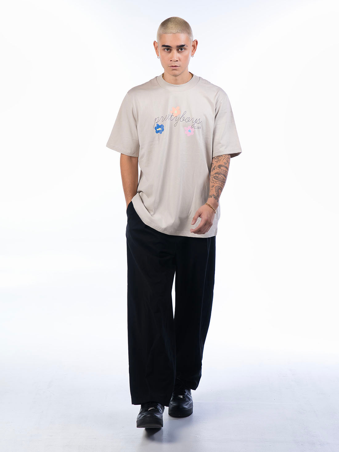 'PLAWER BOYS' TEE (OAT)