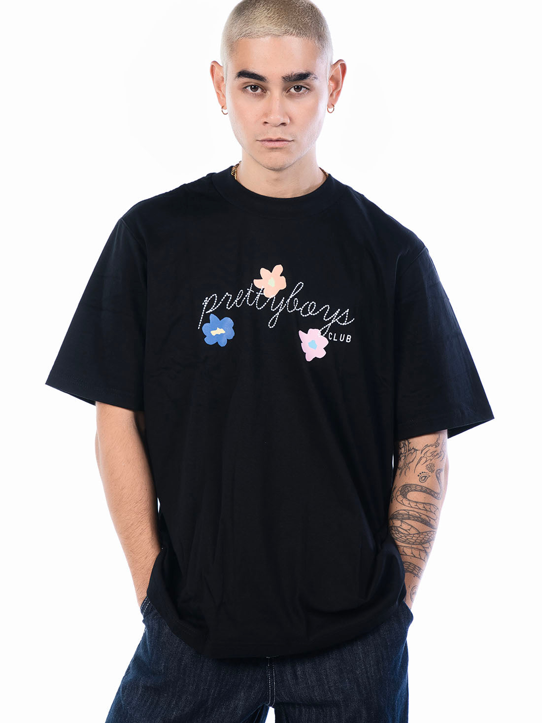 'PLAWER BOYS' TEE (BLACK)
