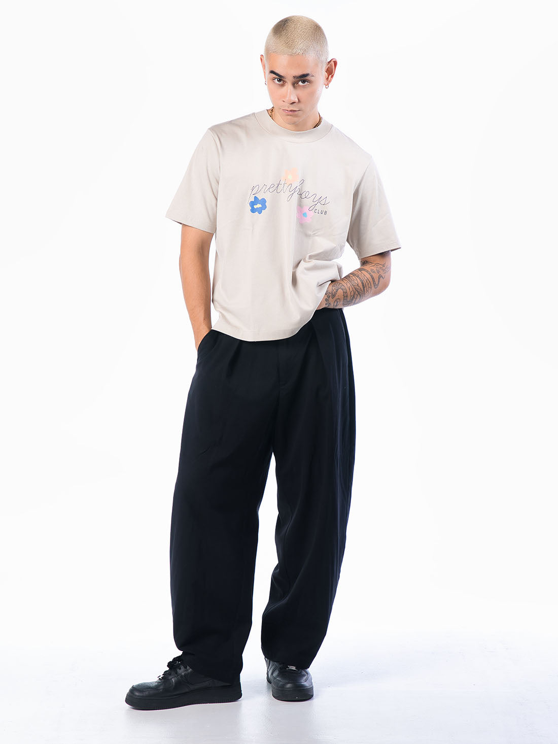 'PLAWER BOYS' TEE (OAT)