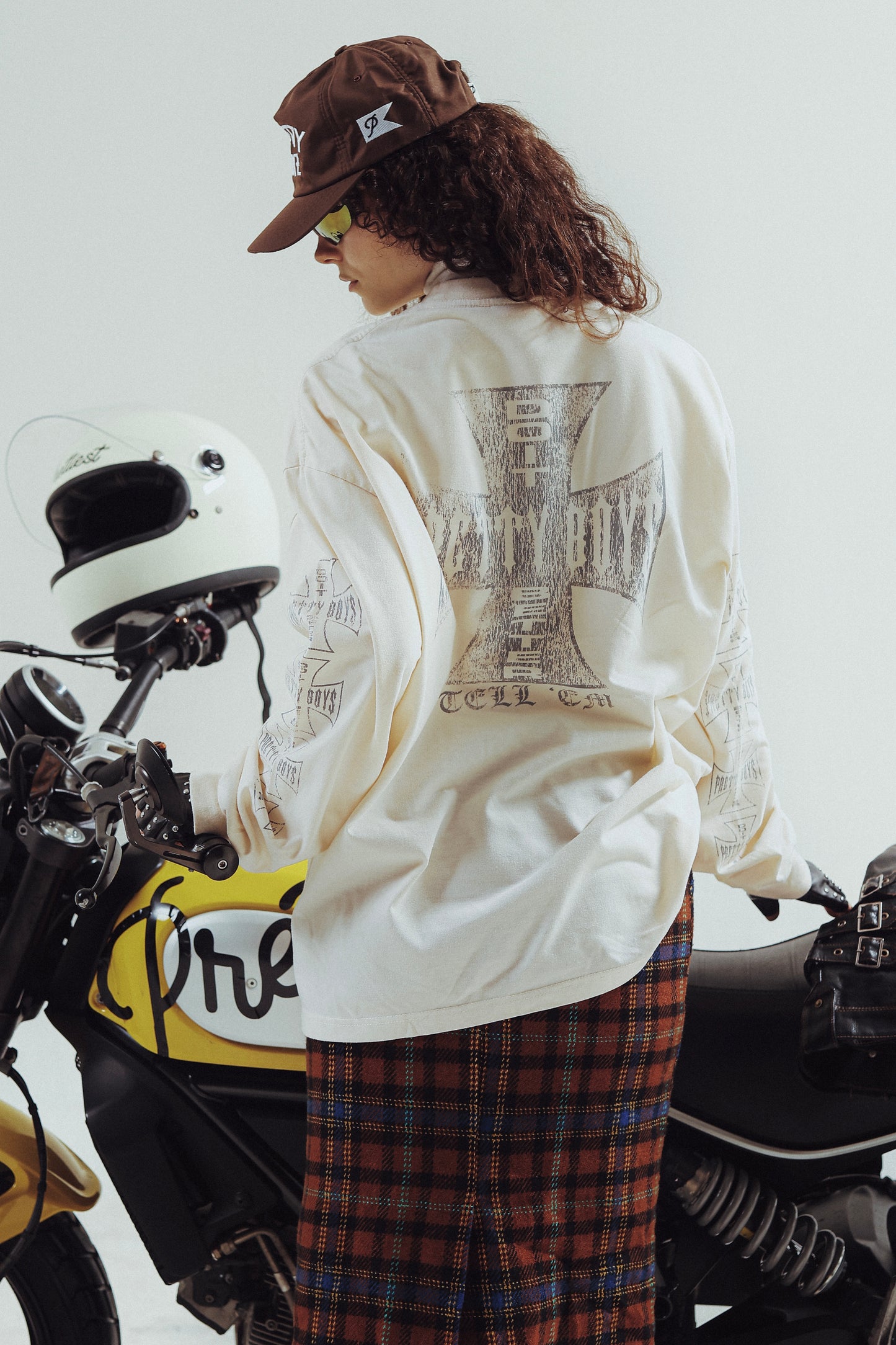 'CHOPPA' VINTAGE WASHED L/S TEE