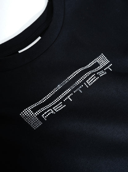 'RELLI' RHINESTONE LOGO BABY TEE