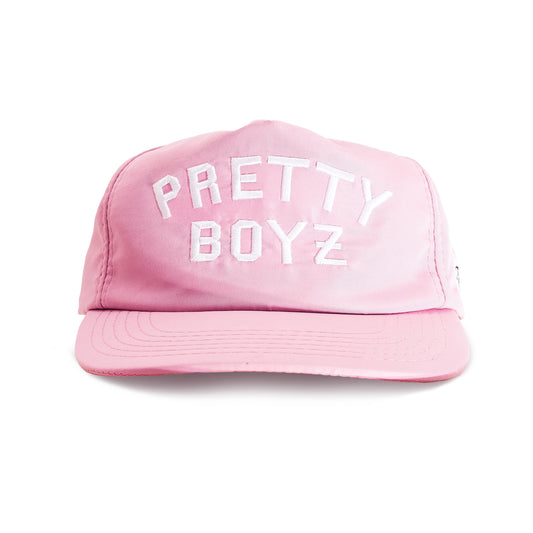 'PRETTY BOYZ' NYLON CAP (SHY PINK)