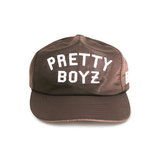 'PRETTY BOYZ' NYLON CAP (MOCHA)