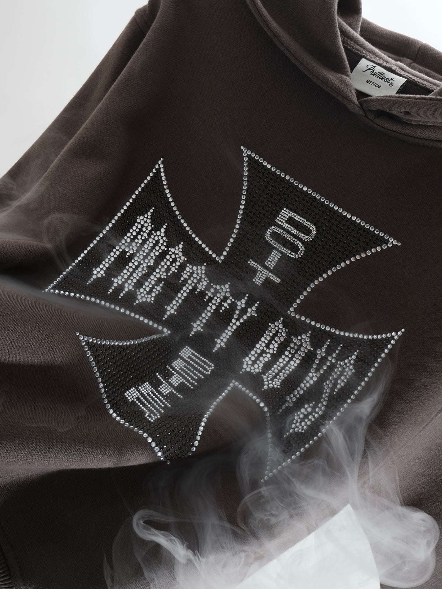 'CHOPPA' RHINESTONE HOODIE
