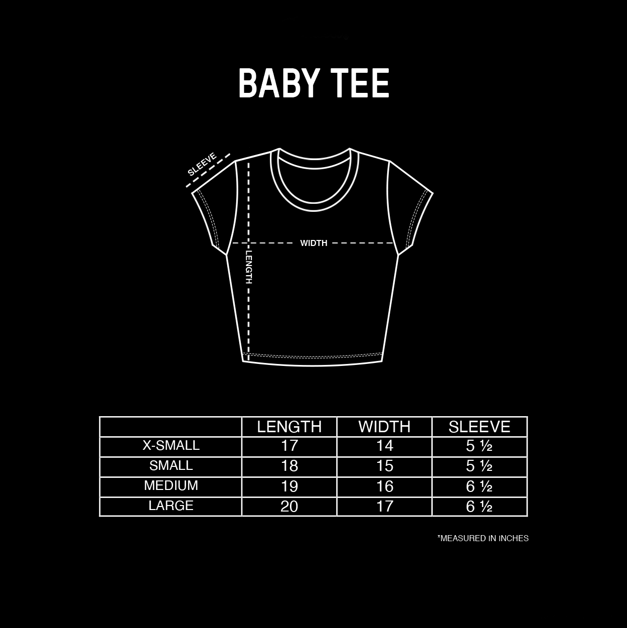 'CHOPPA' REFLECTIVE BABY TEE