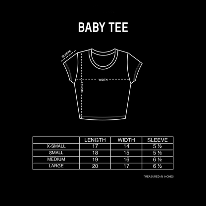 'CHOPPA' REFLECTIVE BABY TEE