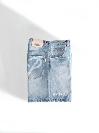 Prettiest® SS25 DENIM SHORTS (BLUE)
