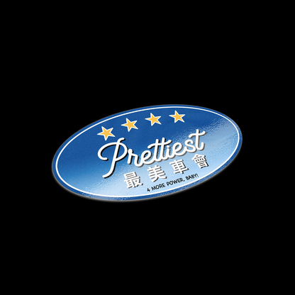 Prettiest® REAR GLASS STICKER