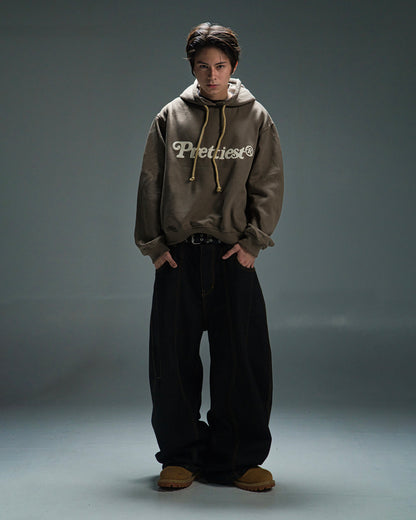 ‘Y2’ HOODIE (EARTH BROWN)