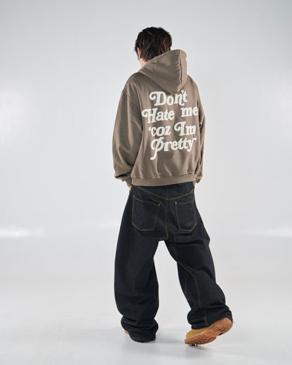 ‘Y2’ HOODIE (EARTH BROWN)