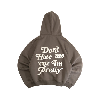 ‘Y2’ HOODIE (EARTH BROWN)