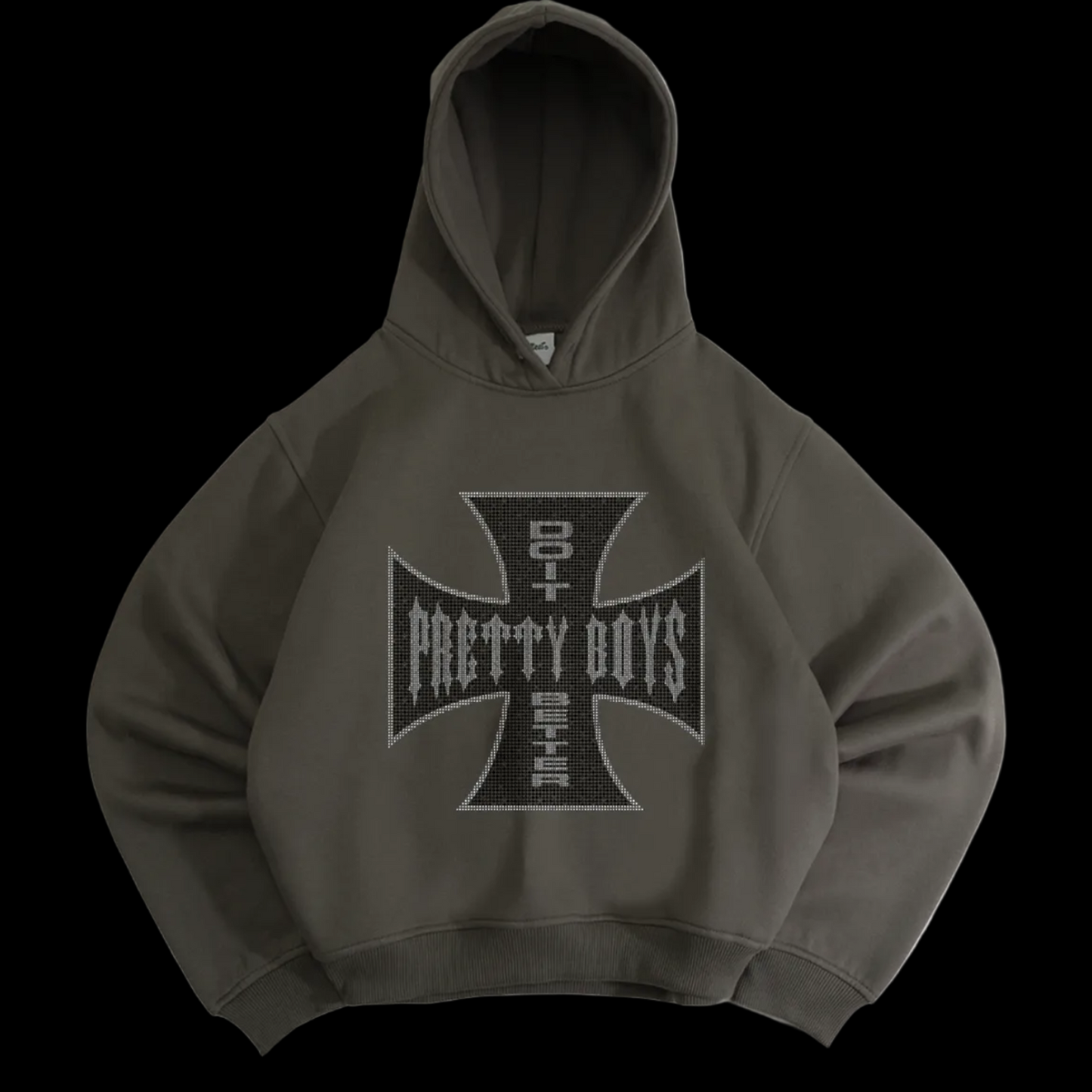 'CHOPPA' RHINESTONE HOODIE