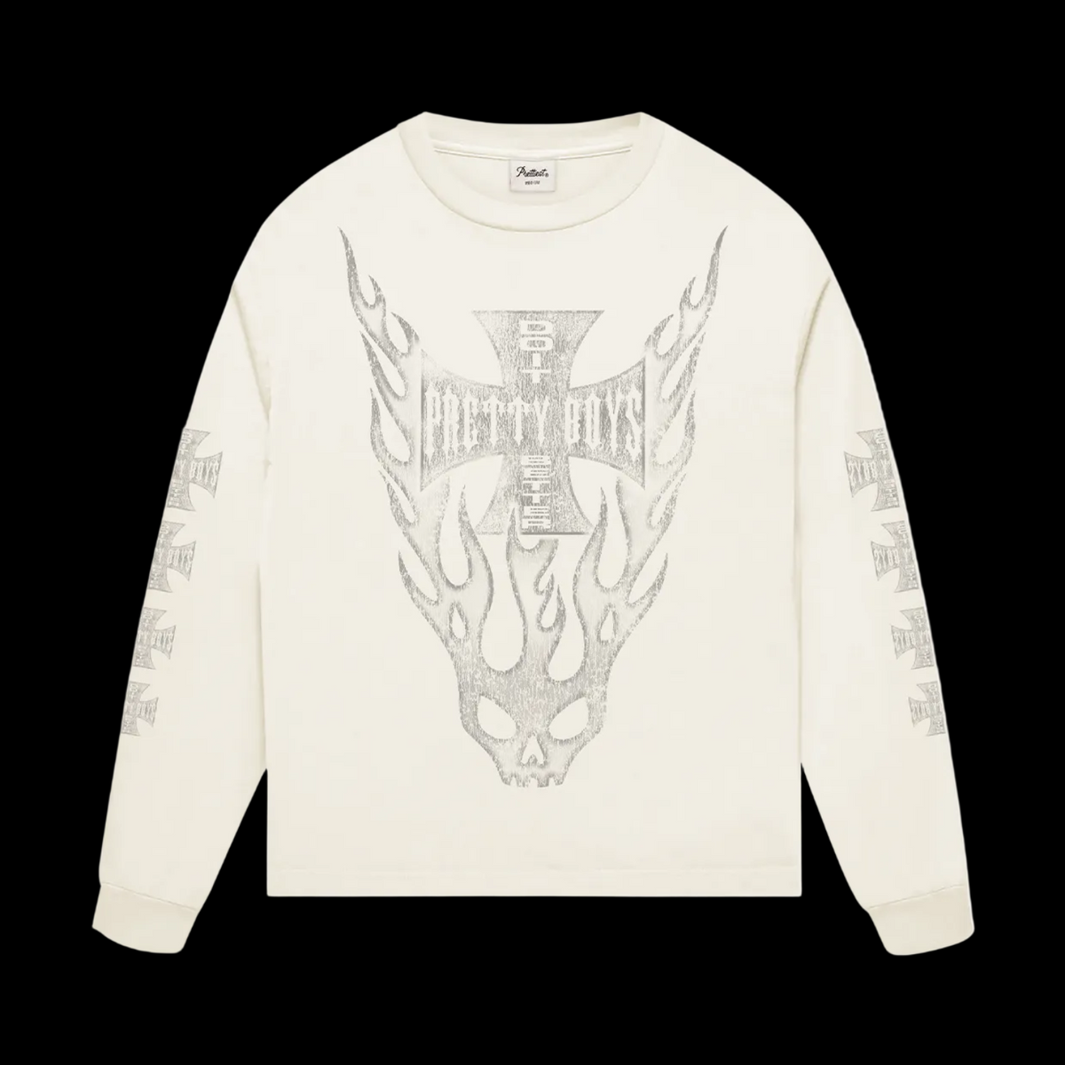 FLAMING CHOPPA' WASHED L/S TEE – Prettiest®