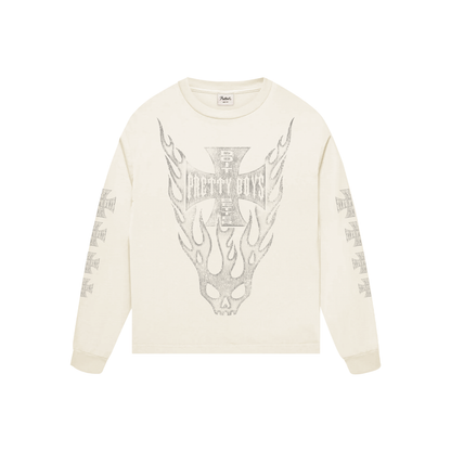 'CHOPPA' VINTAGE WASHED L/S TEE