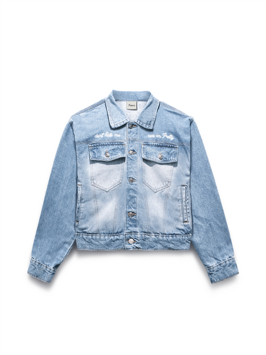 Prettiest® SS25 DENIM JACKET (BLUE)