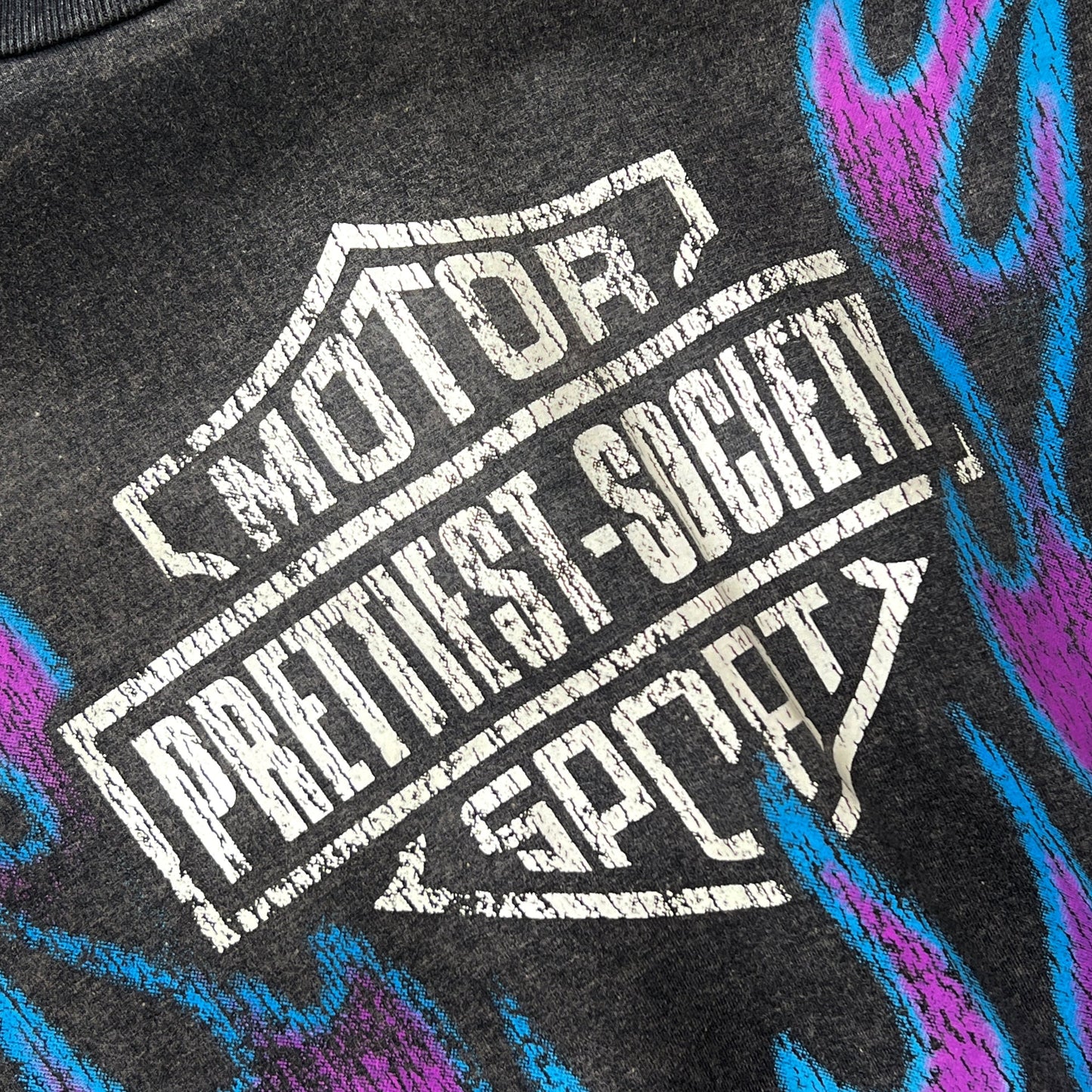 'HARLEY' WASHED L/S TEE
