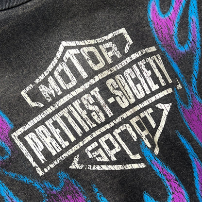 'HARLEY' WASHED L/S TEE