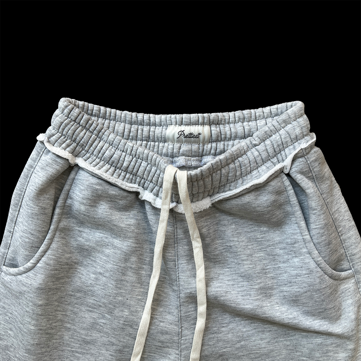 RAW HEM SWEATSHORTS