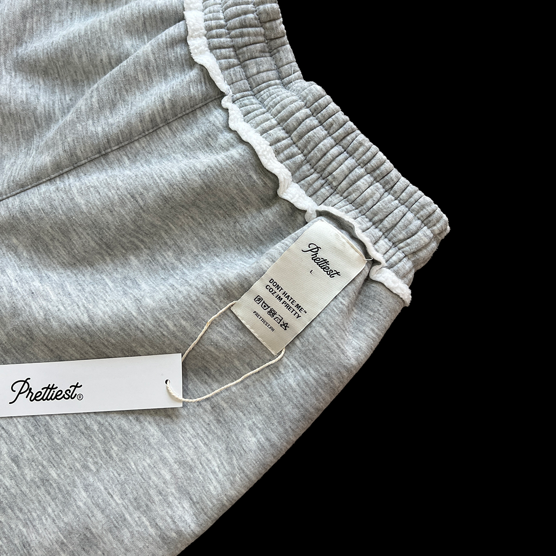 RAW HEM SWEATSHORTS