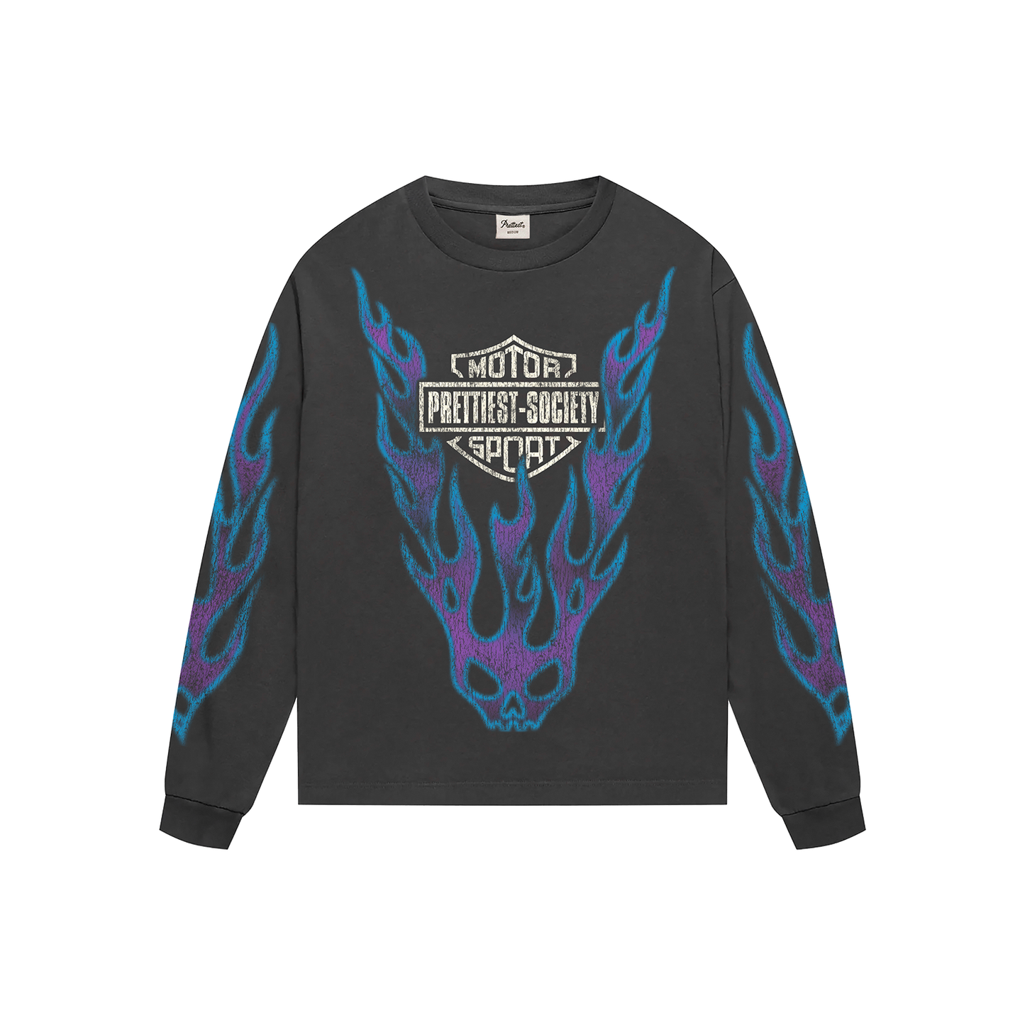 'HARLEY' VINTAGE WASHED L/S TEE