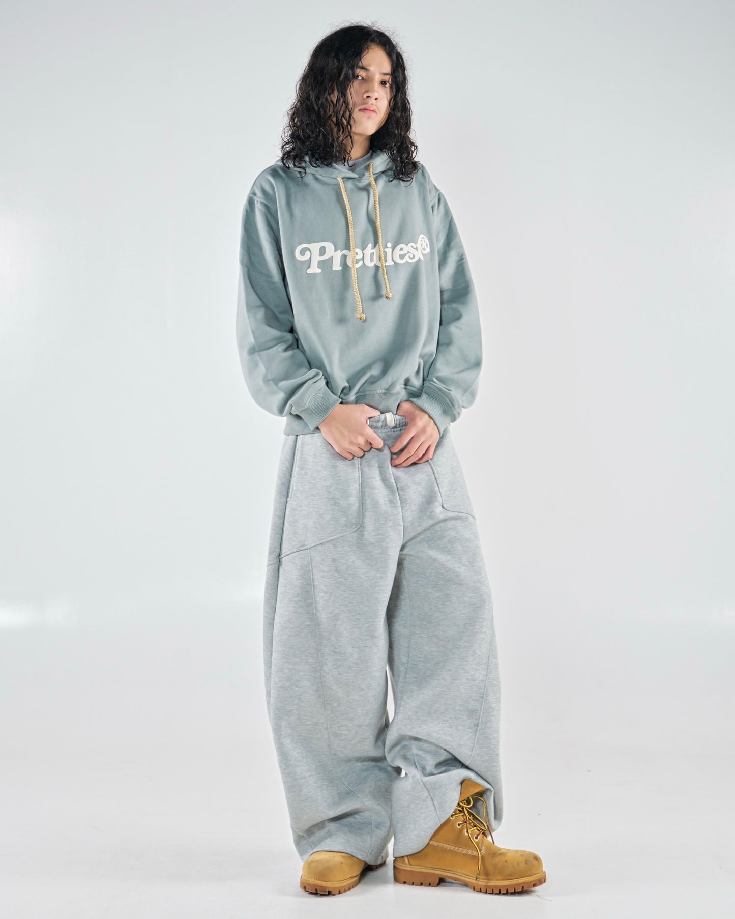 ‘Y2’ HOODIE (SAGE)