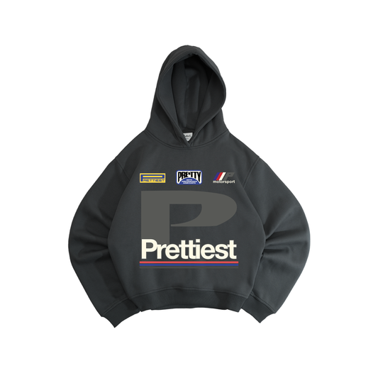 'MOTORSPORT' BOXY HOODIE