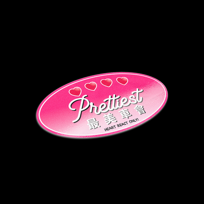 Prettiest® REAR GLASS STICKER