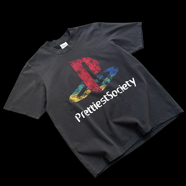 'PS' SUN FADED TEE
