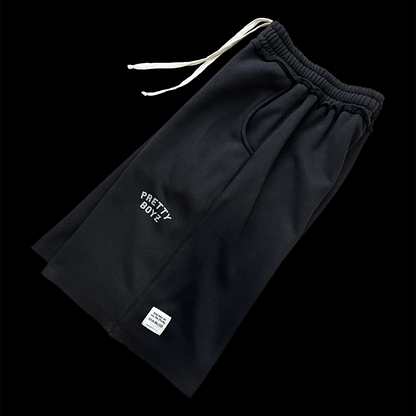 RAW HEM SWEATSHORTS
