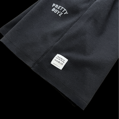 RAW HEM SWEATSHORTS