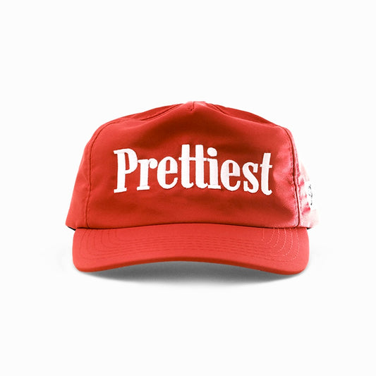 Prettiest® UNSTRUCTURED NYLON CAP (RED)
