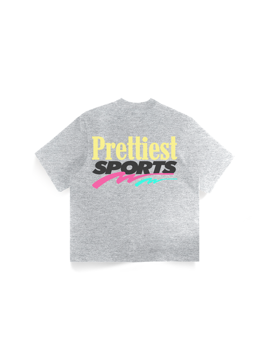 'SPORTS' CLASSIC TEE (HEATHER GREY)