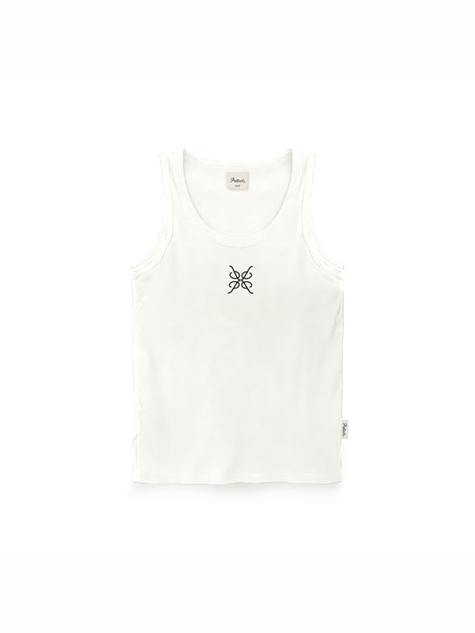 Prettiest® SS25 MONOGRAM TANKTOP MEN (BONE)