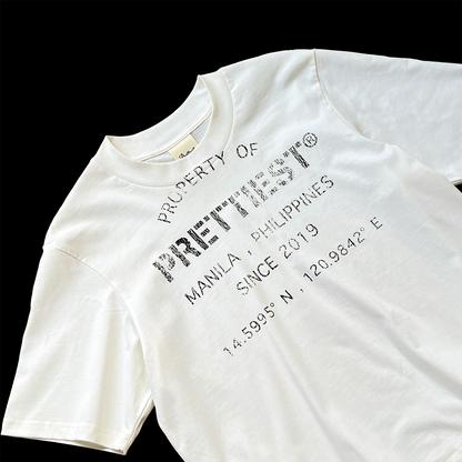 'PROPERTY' BOXY TEE
